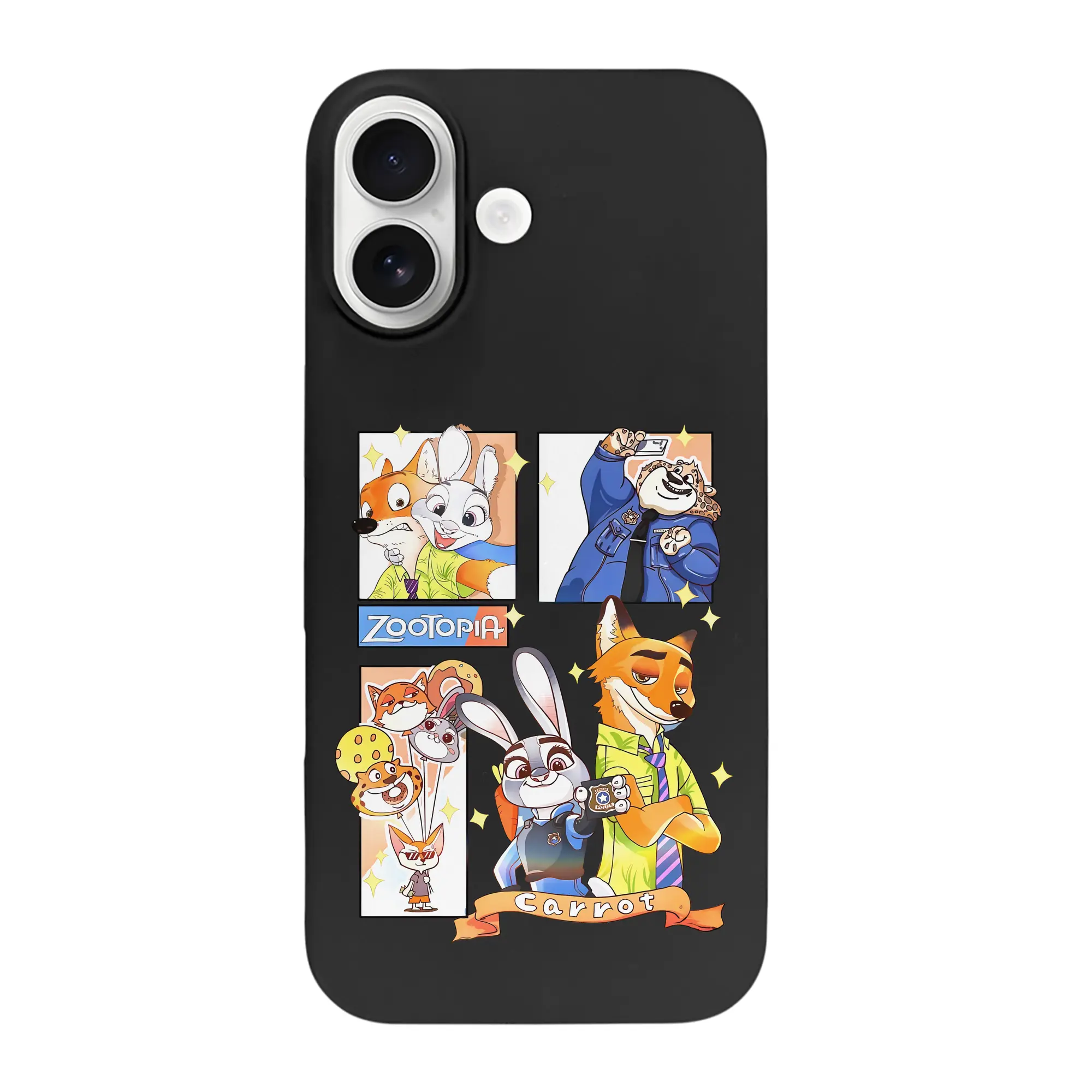 ズートピア グッズ,ジュディ・ホップス - iPhone 17 シリーズ シリコンケース 薄型 耐衝撃 指紋防止 ソフトタッチカバー 精密フィット 傷防止 保護ケース iPhone 17/17 Air/17 Pro/17 Pro Max 対応